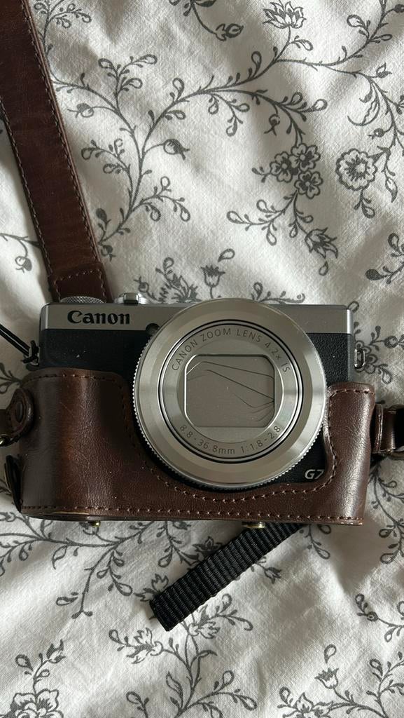 canon g7x mark iii, Audio, Tv en Foto, Fotocamera's Digitaal, Ophalen of Verzenden, Zo goed als nieuw, Canon, 4 t/m 7 keer
