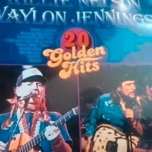 Willie Nelson & Waylon Jennings - 20 Golden Hits CD, Ophalen of Verzenden, Gebruikt, Verzamelalbum, Country