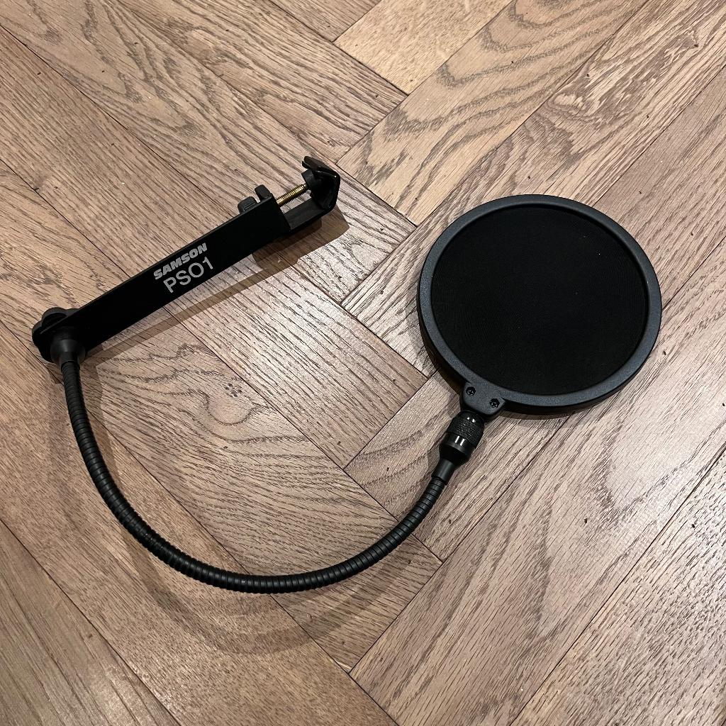 Samson PS01 Popfilter / Spuugkap – Zo Goed als Nieuw, Muziek en Instrumenten, Microfoons, Ophalen of Verzenden, Zo goed als nieuw