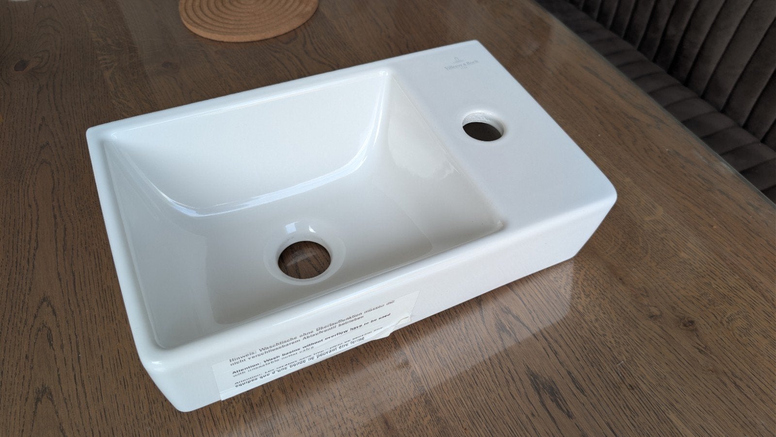 Villeroy & Boch EMPORA 2.0 Handwasbak - Nieuw, Ophalen of Verzenden, Nieuw, Wastafel
