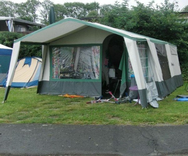 conway cambridge 300, Caravans en Kamperen, Vouwwagens, Overige merken, Meerkleurig, Ophalen of Verzenden, Aanwezig