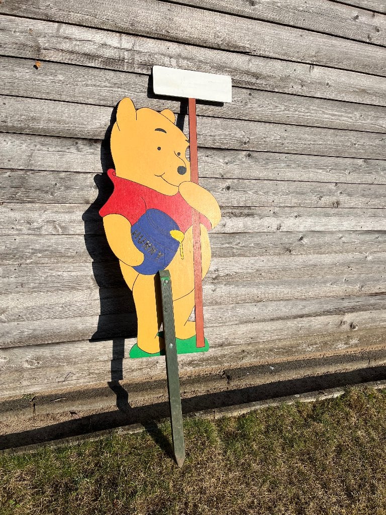 Geboortebord Winnie de Poeh, Ophalen, Gebruikt, Geboortebord