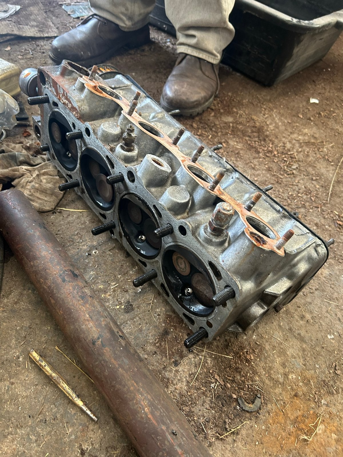 Cilinderkop B23 Volvo Blok, Ophalen of Verzenden, Gebruikt, Volvo