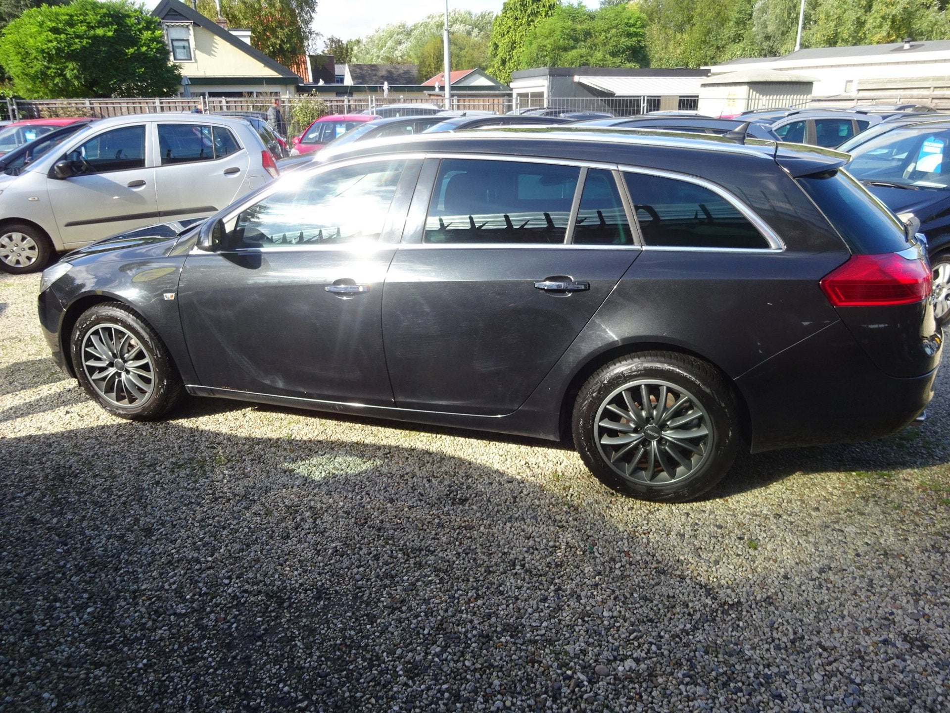 Opel Insignia Sports Tourer 2.0 T Cosmo lederen bekleding na, Gebruikt, Zwart, 4 cilinders, Verwarmde buitenspiegels