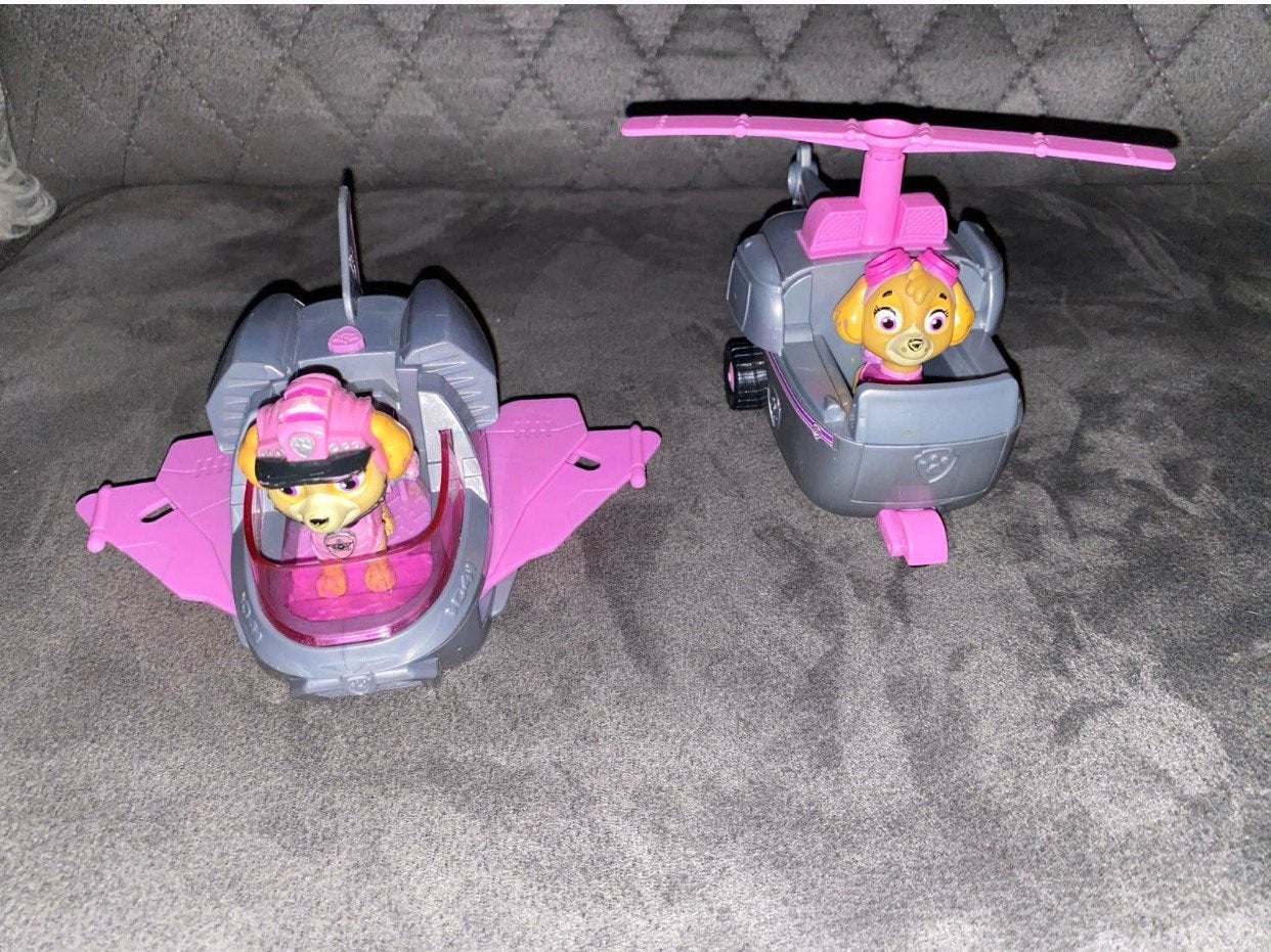 Verschillende  PAW Patrol voertuigen, Ophalen, Gebruikt