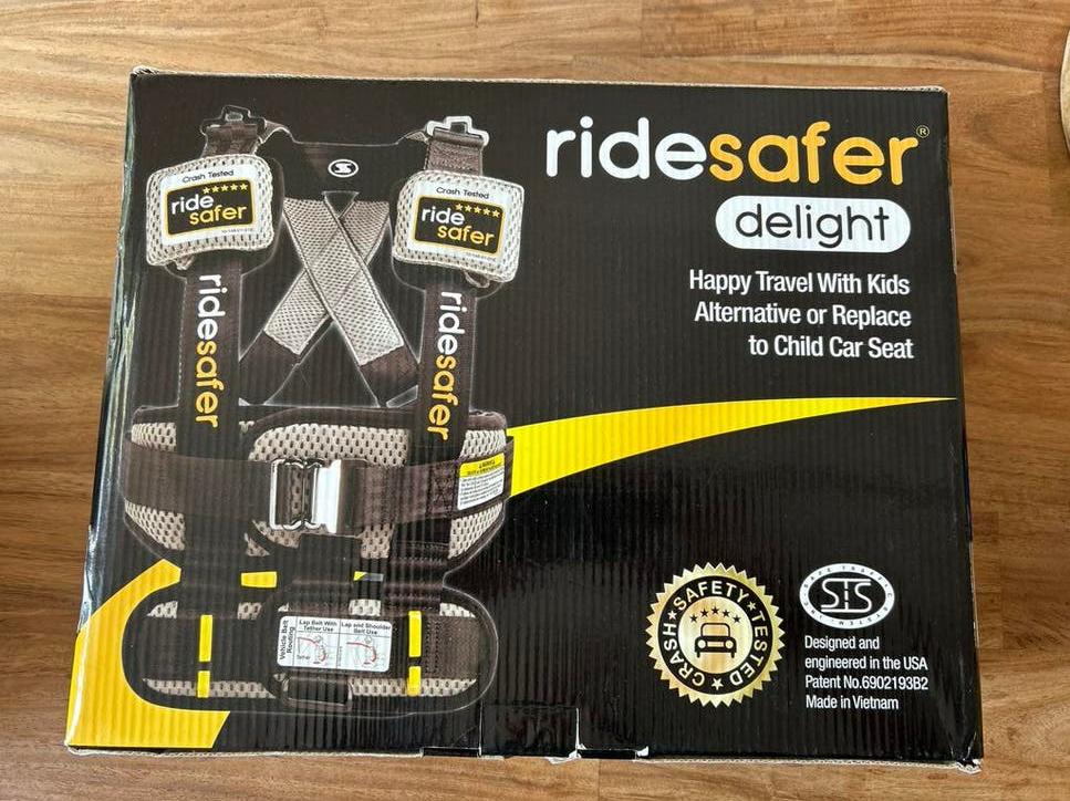 Ridesafer Delight reisharnas - Alternatief autostoeltje, Overige merken, Autogordel, 15 t/m 36 kg, Ophalen of Verzenden