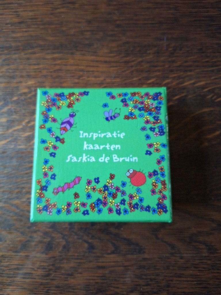 Inspiratie kaarten Saskia de Bruin, Ophalen of Verzenden, Zo goed als nieuw, Spiritualiteit algemeen, Overige typen