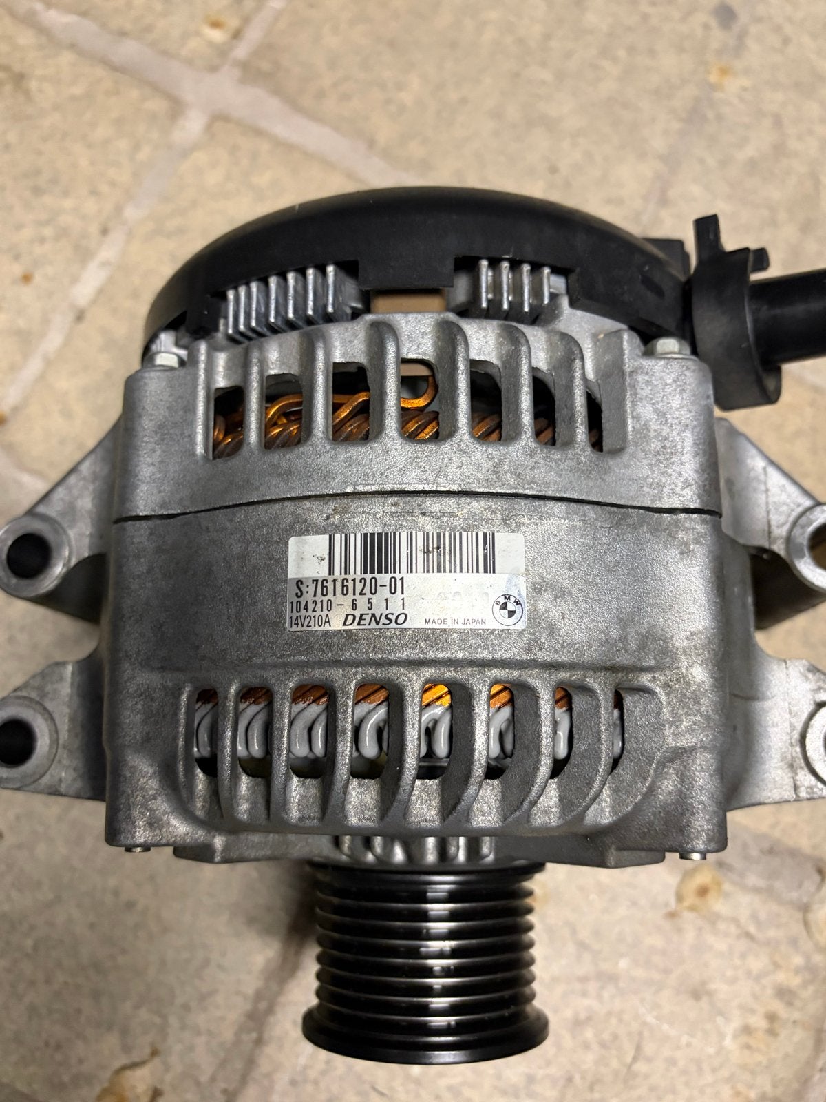 BMW Dynamo N55 Motor - Origineel Denso, Auto-onderdelen, Motor en Toebehoren, Ophalen of Verzenden, Gebruikt, BMW