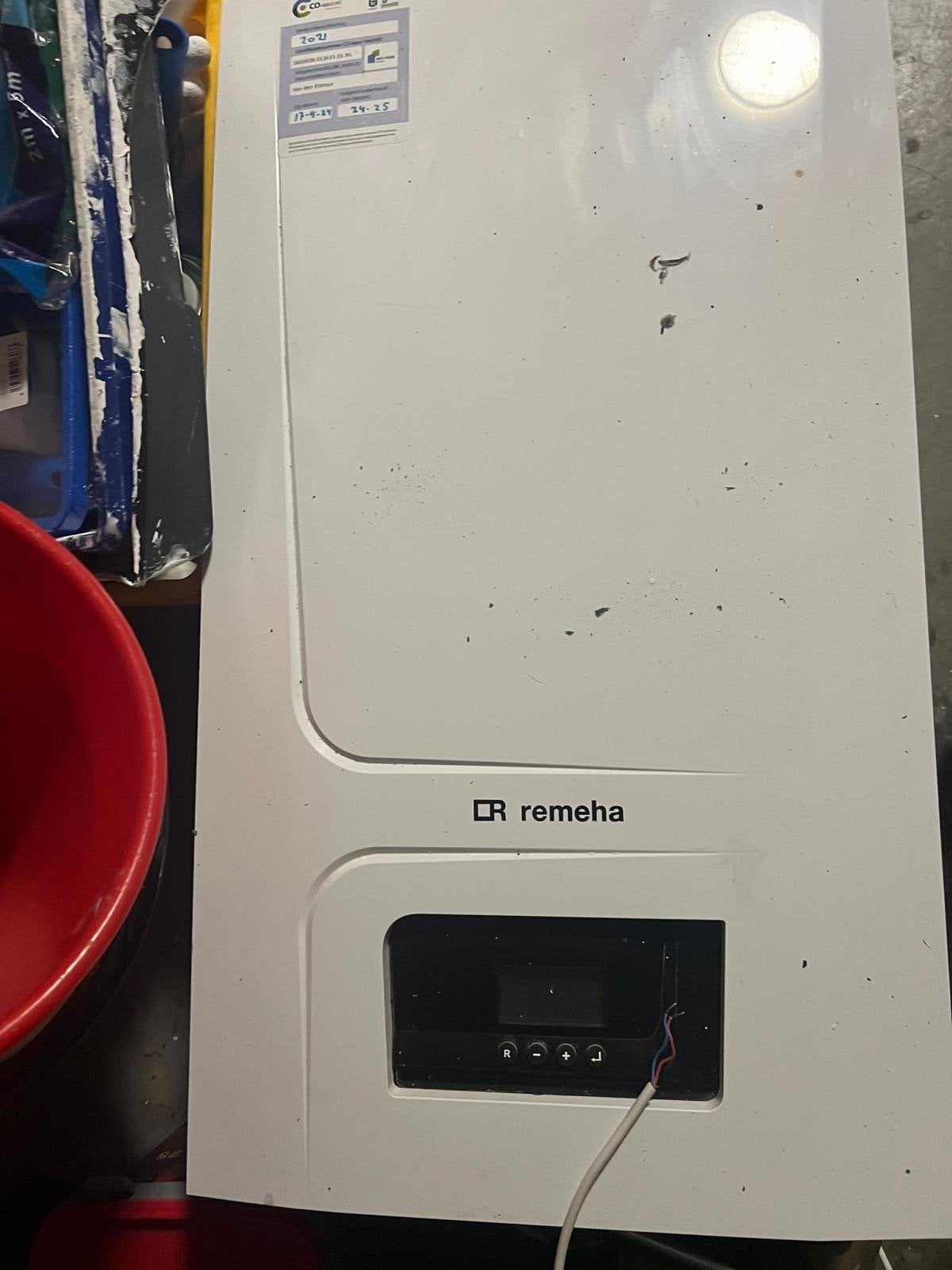 Remeha Avanta Ace Cv-ketel met thermostaat (2020), Ophalen of Verzenden, Zo goed als nieuw, Cv-ketel of Combi-ketel