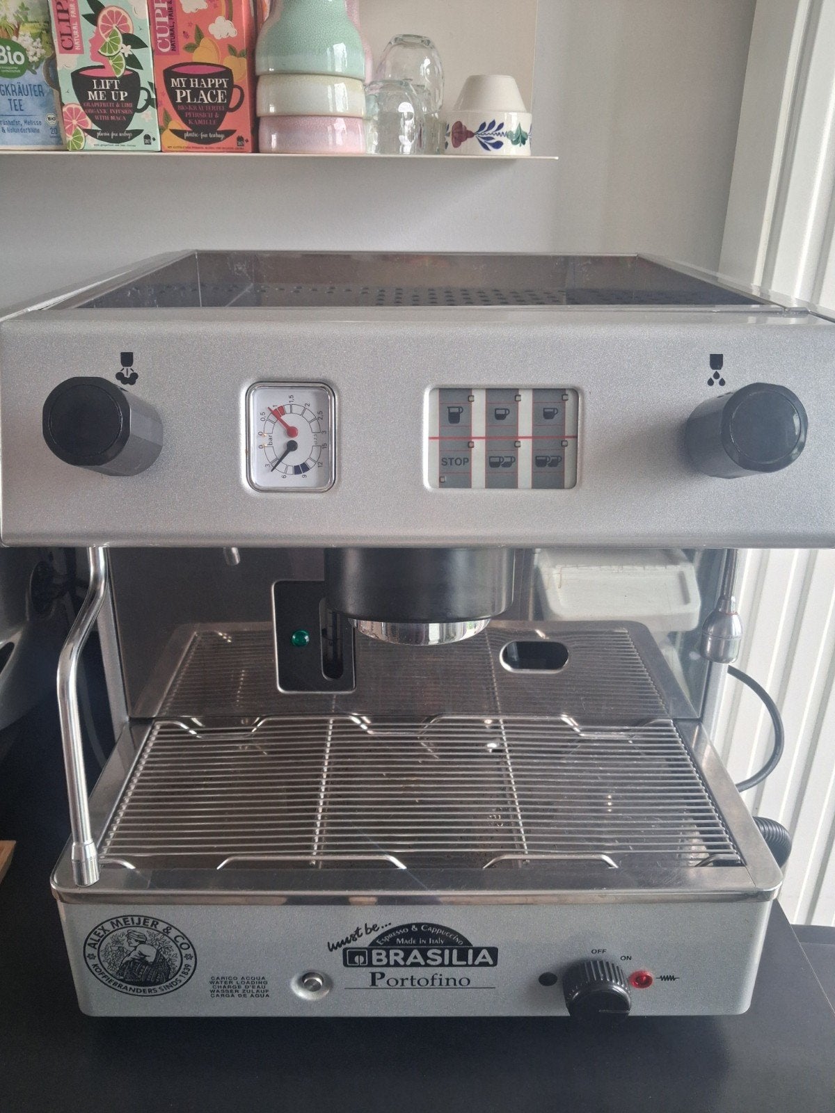 Brasilia Portofino, gereviseerde vintage espressomachine, Ophalen, Espresso apparaat