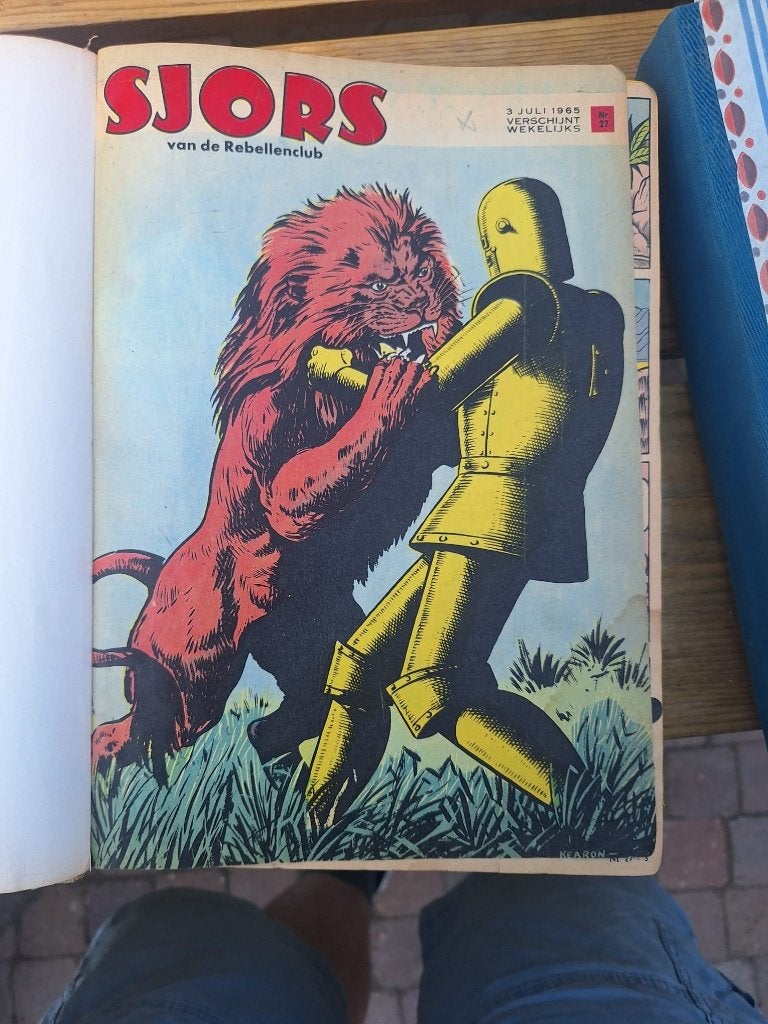 Sjors van de Rebellenclub, jaargang 1965 en 1966, Boeken, Stripboeken, Complete serie of reeks, Ophalen of Verzenden, Gelezen