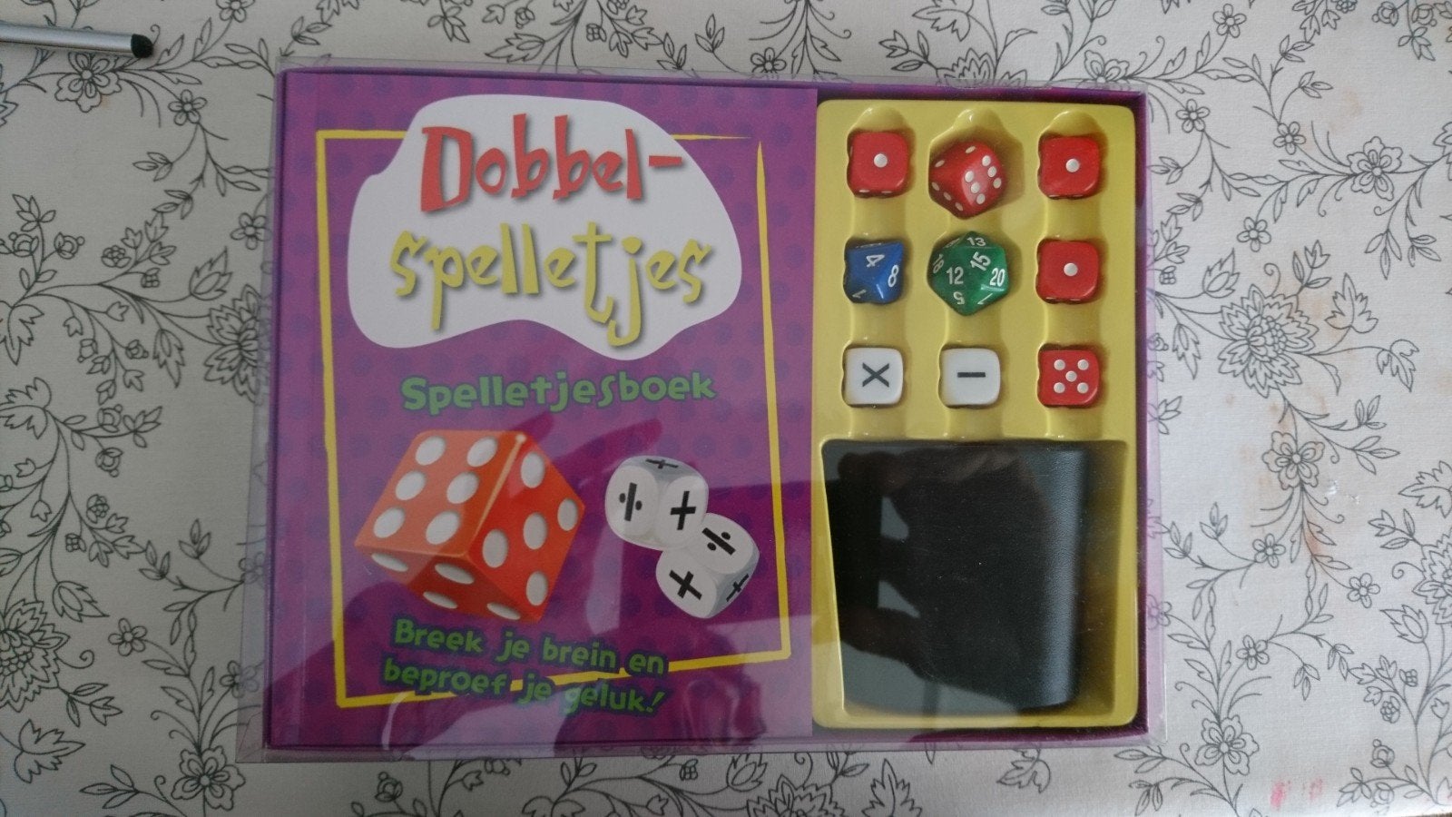 Nieuw Dobbelspelletjes incl. spelletjesboek, Ophalen of Verzenden, Nieuw, Parragon