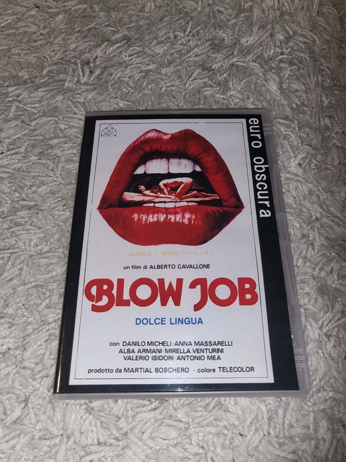 Blow Job (Dolce Lingua) - Euro Obscura DVD, Vanaf 18 jaar, Ophalen of Verzenden, Gebruikt, Italiaans