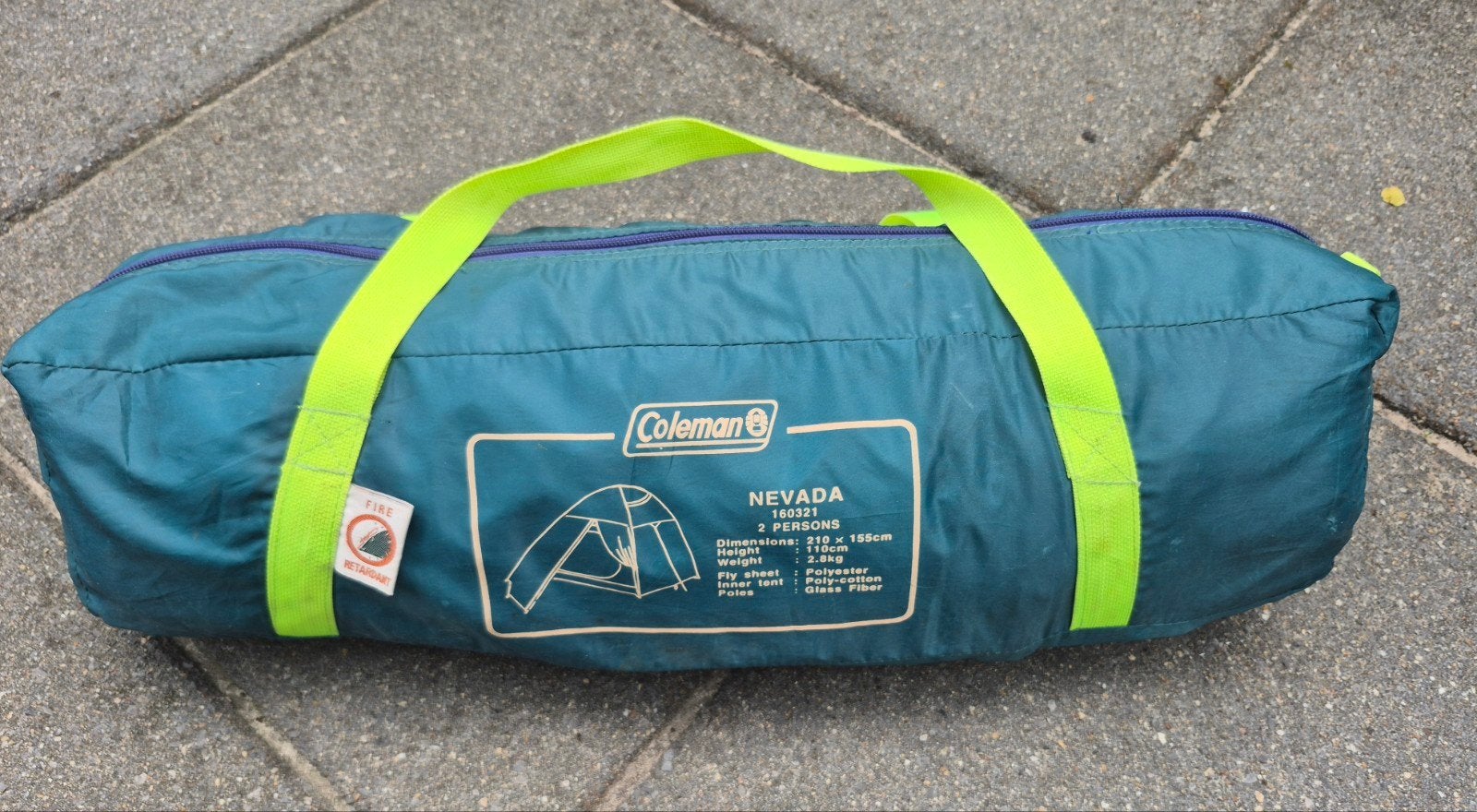 Coleman Nevada 2-persoons tent-Lichtgewicht, Ophalen