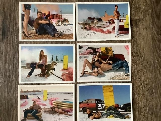 6x Cristiano Ronaldo for Pepe Jeans - gesigneerd -opdruk -, Ophalen, Nieuw, Buitenlandse clubs, Poster, Plaatje of Sticker