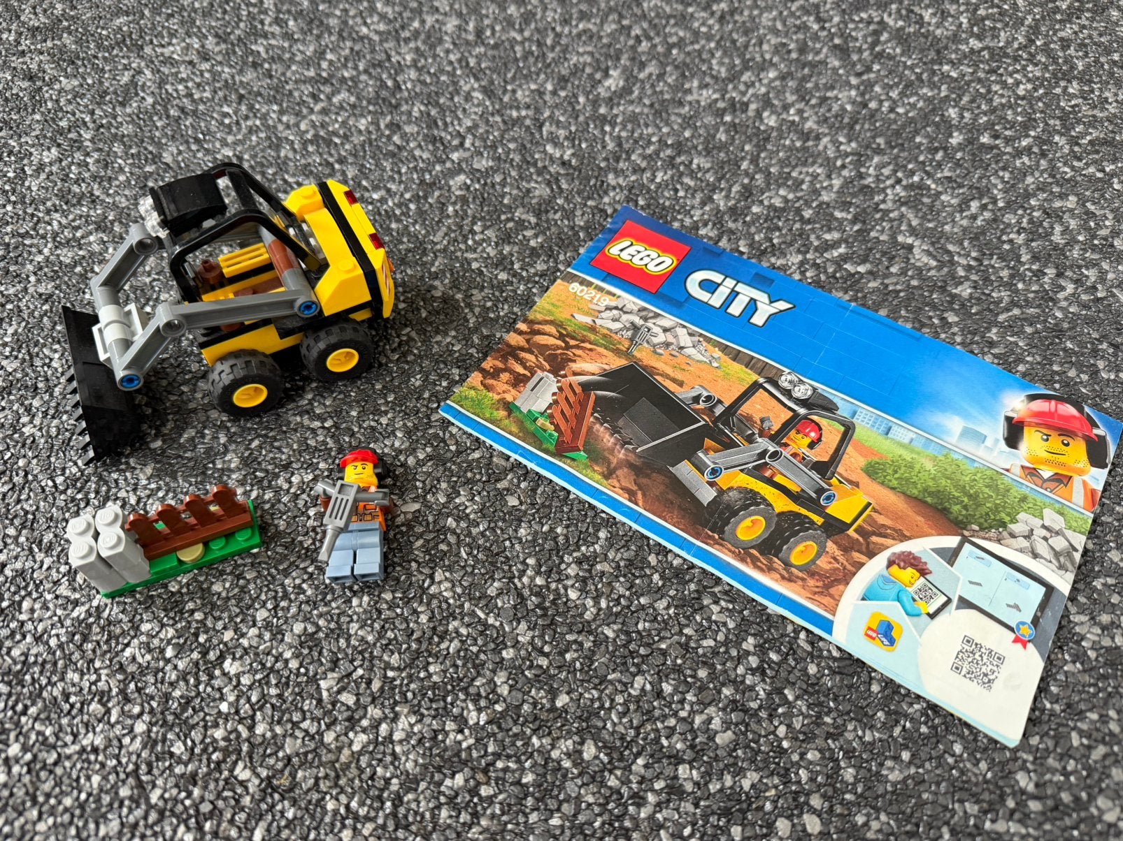 Lego city bouwlader 60219, City, Lego, Ophalen of Verzenden, Zo goed als nieuw