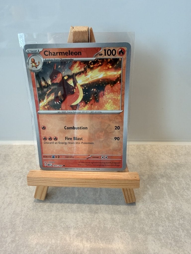 ** 151 Pokemon - Charmeleon REVERSE HOLO **, Ophalen of Verzenden, Zo goed als nieuw