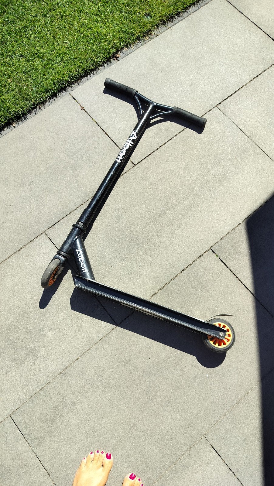 Stuntstep, Fietsen en Brommers, Ophalen, Gebruikt, Gewone step, Albott