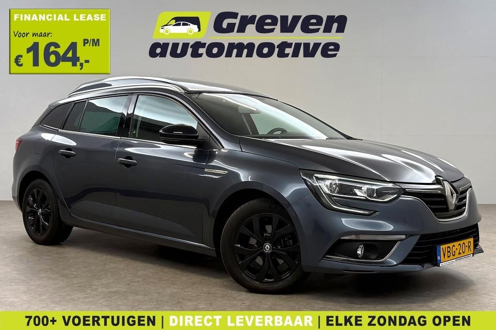 Renault Mégane Energy TCe Limited | VAN | Grijs kenteken |, Auto's, Bestelauto's, Automatische klimaatregeling, Stof, Gebruikt