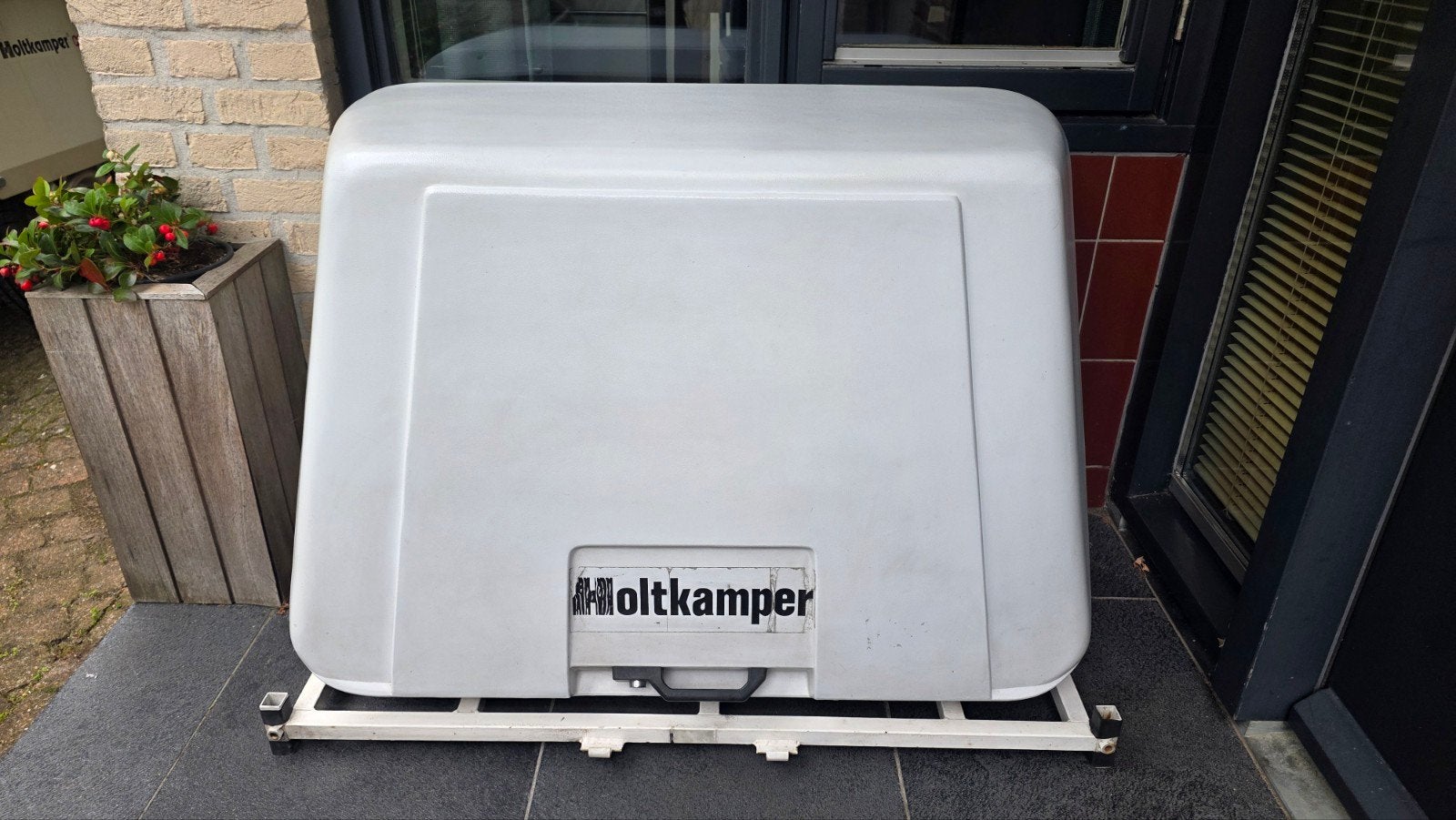 Holtkamper Whitebox Keuken met Campingaz 3-pits Toestel, Ophalen