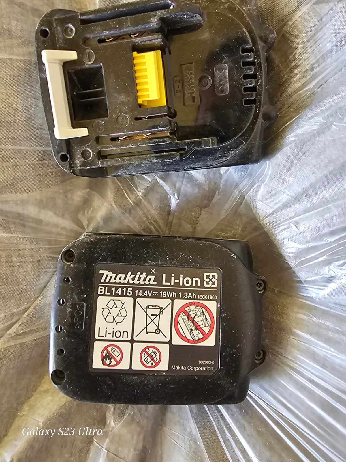 Makita BL1415 Li-ion Accu 14.4V 1.3Ah, Ophalen of Verzenden, Gebruikt