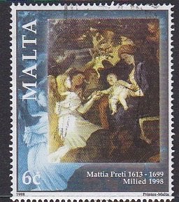 Malta Michel 1055, Ophalen of Verzenden, Malta, Gestempeld