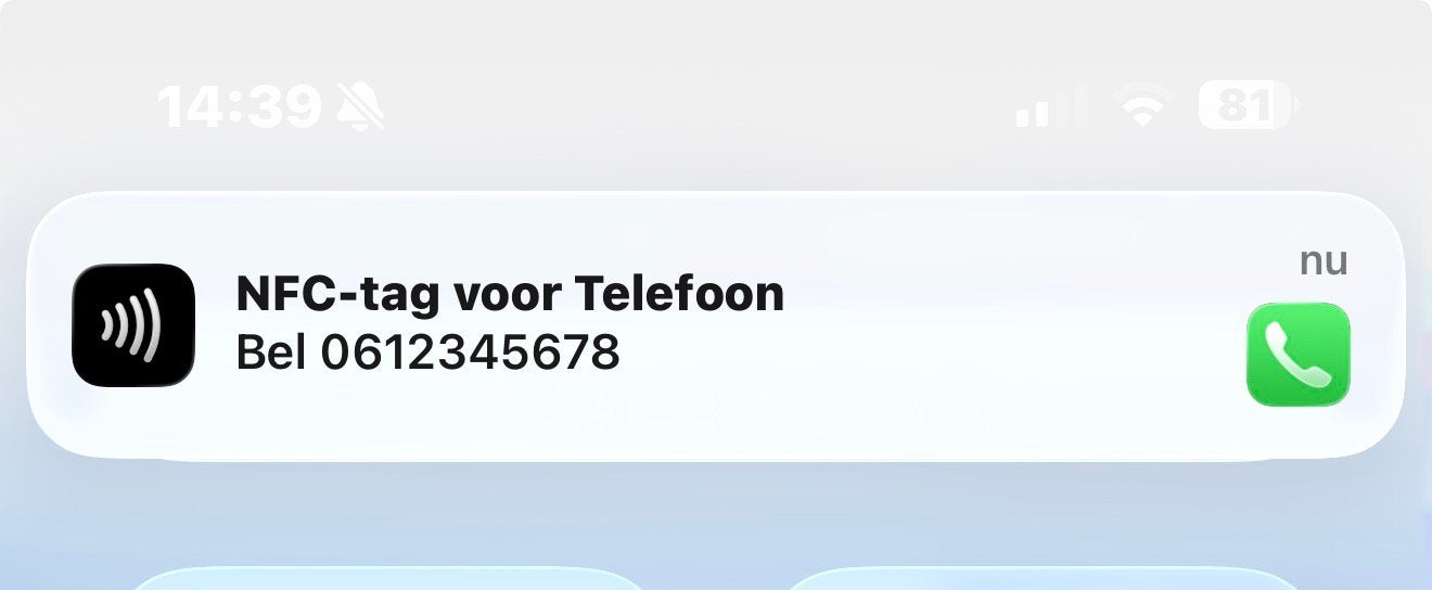 Slimme NFC Hondenpenning / Sleutelhanger met naam 2 voor €12, Ophalen, Nieuw