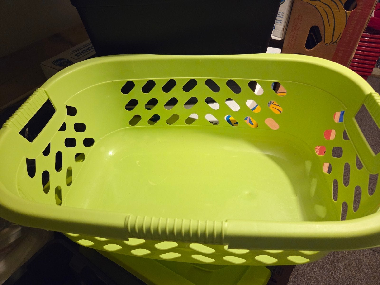 Nieuwe grote wasmand - felgroen, Ophalen of Verzenden, Nieuw