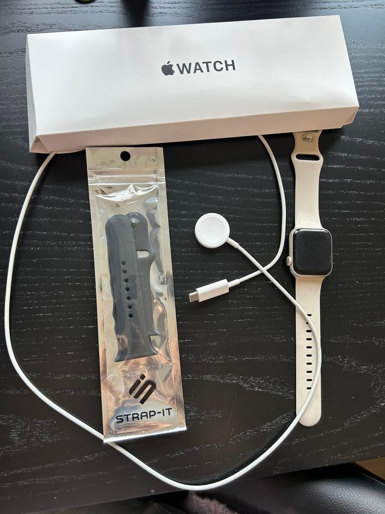 Applewatch se, Overige materialen, Polshorloge, Kunststof, Zo goed als nieuw