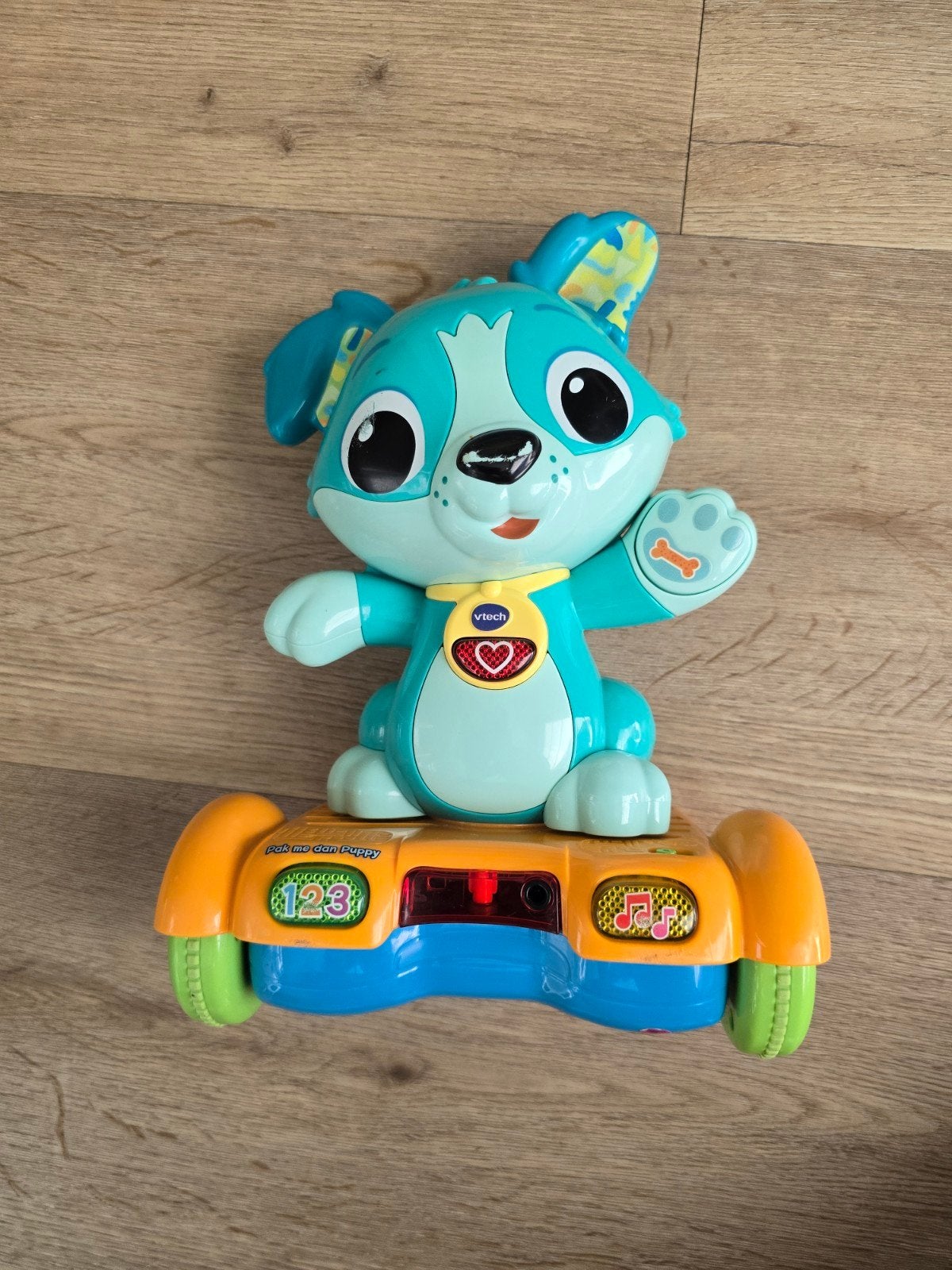 VTech pak me dan puppy, Ophalen of Verzenden, Zo goed als nieuw, Jongen of Meisje