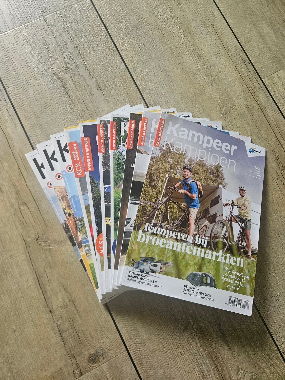 ANWB Kampeer Kampioen tijdschriften - 10 stuks, Ophalen of Verzenden, Zo goed als nieuw, Overige typen