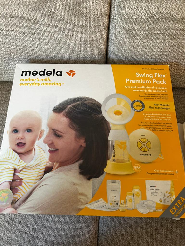 Kolf Medela flex, Kinderen en Baby's, Babyvoeding en Toebehoren, Ophalen of Verzenden, Zo goed als nieuw, Borstkolf