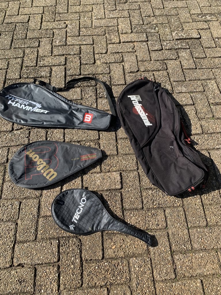 Tennis tas , racket tas en hoezen, Ophalen of Verzenden, Gebruikt, Tas