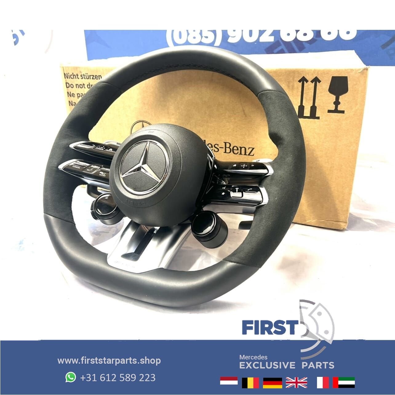 2025 Mercedes C63 E63 GLC63 GLE63 S63 AMG STUUR W206 W213 W2, Gebruikt, -, Ophalen of Verzenden, -