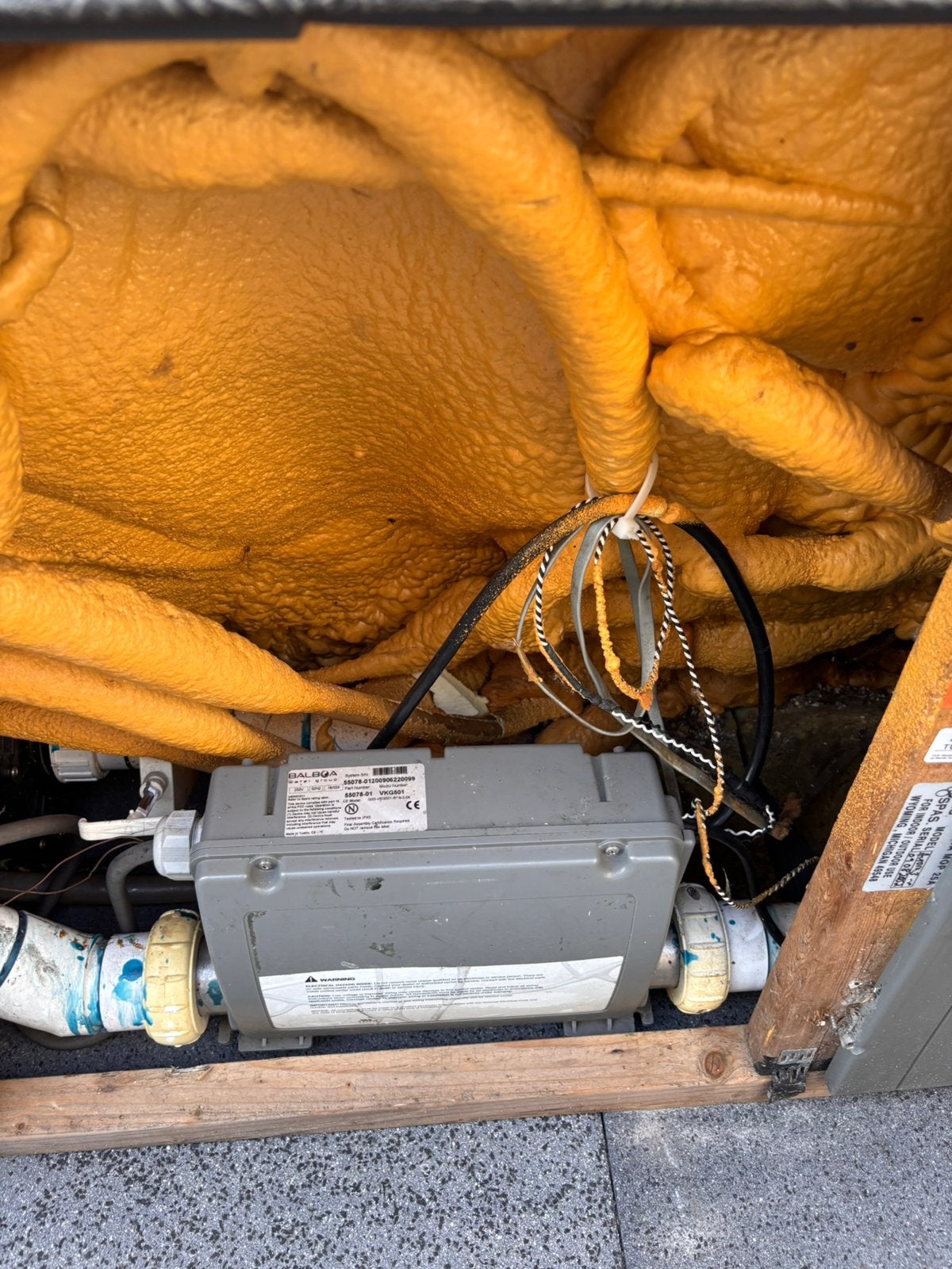 Balboa VKG501 CONTROL BOX en HEATER, Ophalen, Gebruikt
