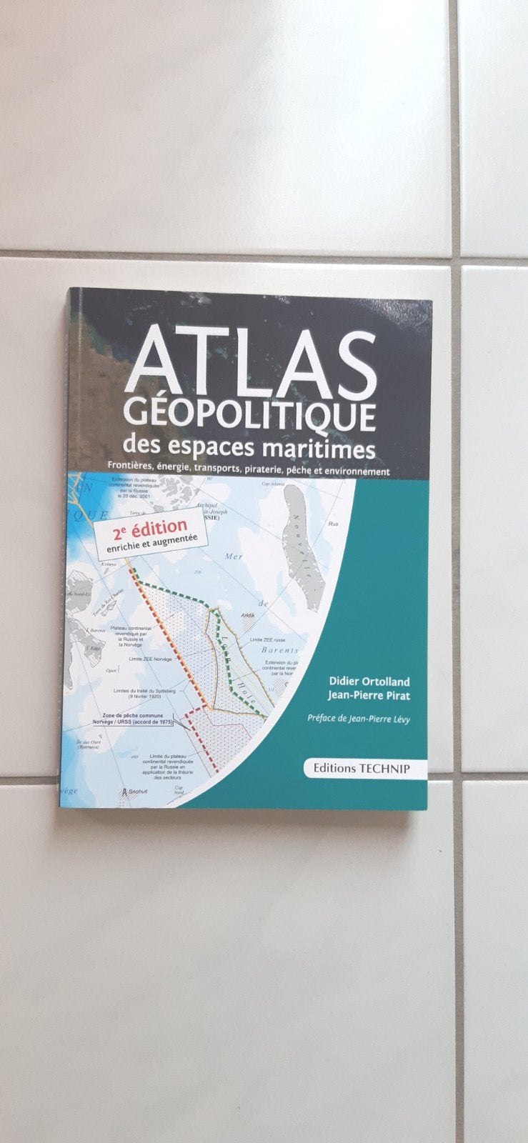 Atlas geopolitique: grenzen,verdragen zeerecht, zeegrenze, Didier Ortolland  et al., Overige typen, Ophalen of Verzenden, Zo goed als nieuw