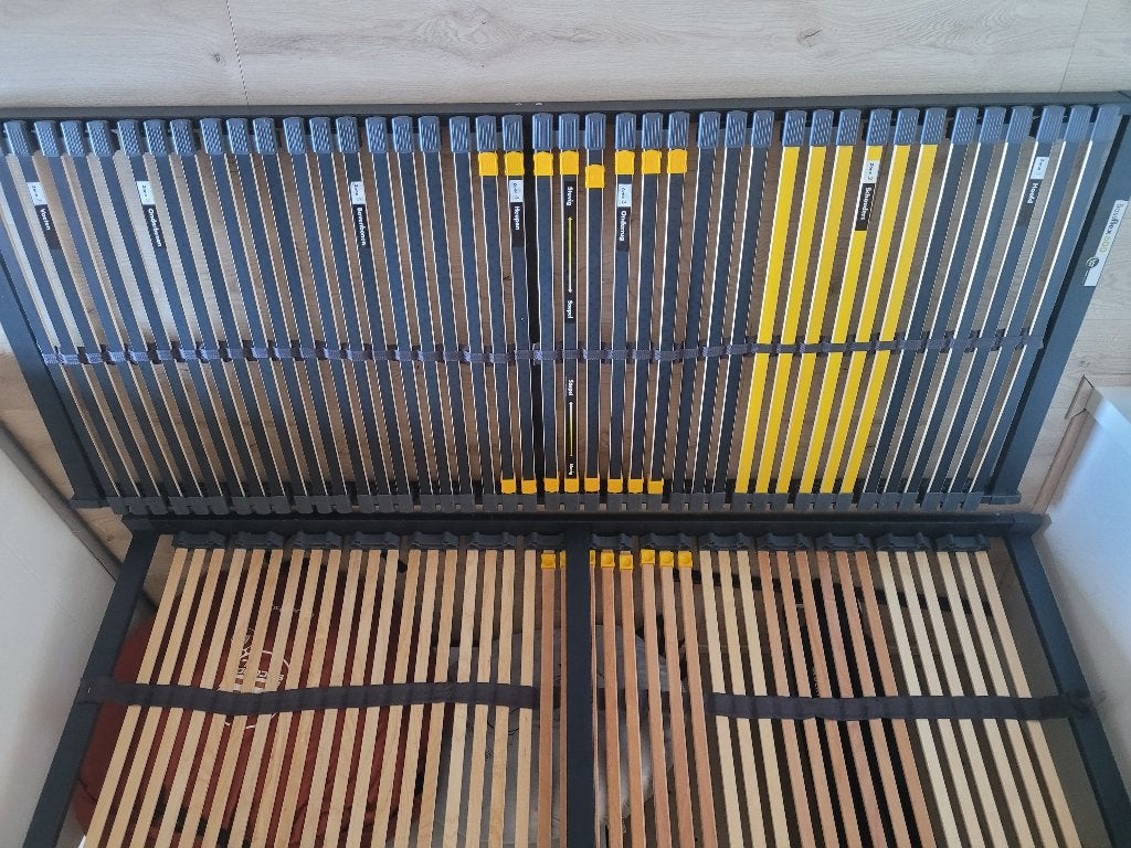 2x Lattenbodem 80x200cm Beter Bed Bossflex 600, Ophalen, Eenpersoons, Zo goed als nieuw, 80 cm