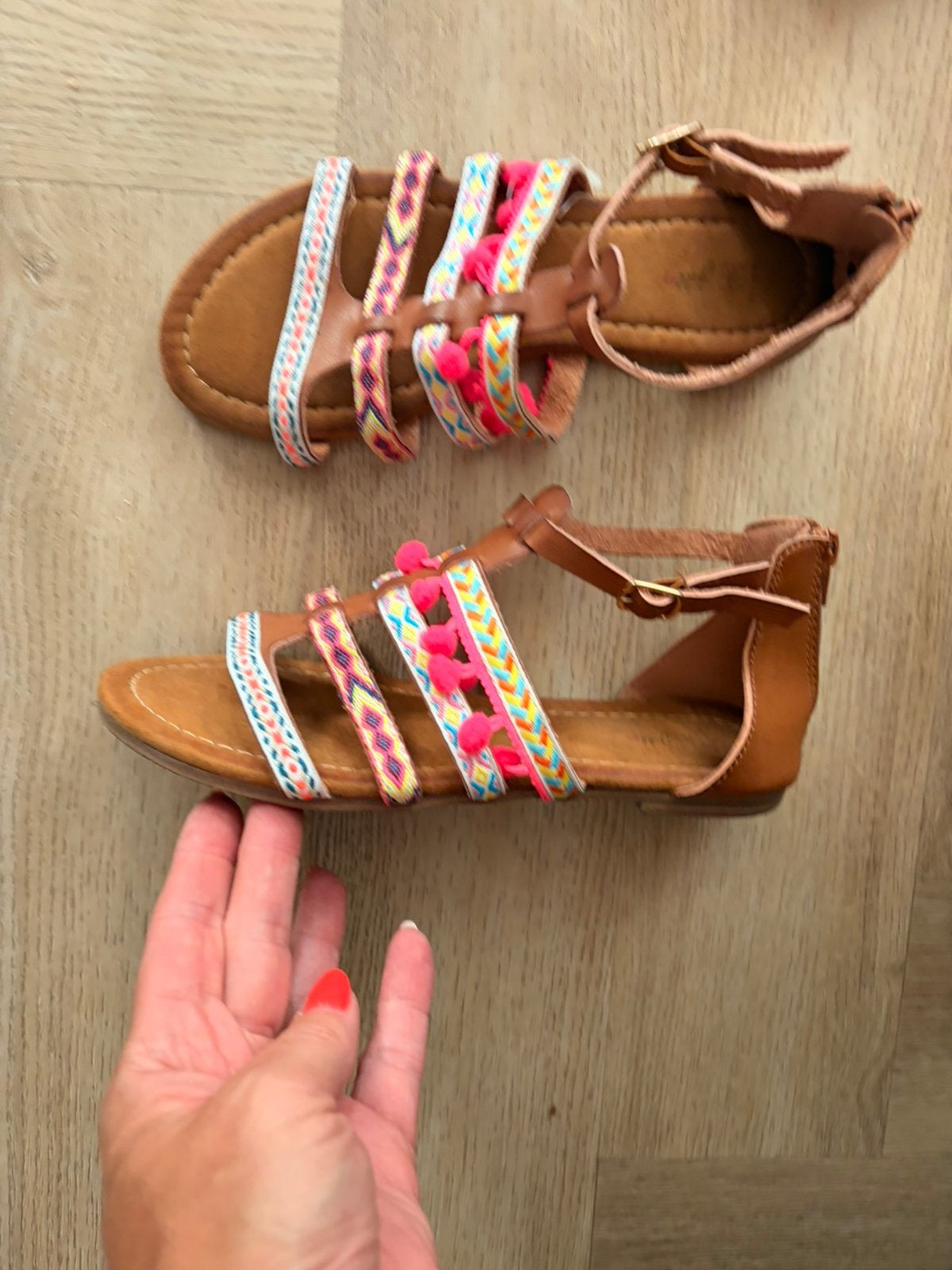 Nieuwe sandalen Ibiza stijl maat 36, Meisje, Overige typen, Nieuw, Ophalen of Verzenden