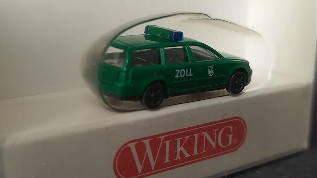Volkswagen VW Passat Douane Zoll 1:160 N Wiking Pol, Auto, Nieuw, Wiking@wiking.de, Unter den Eichen 8 Berlin Germany