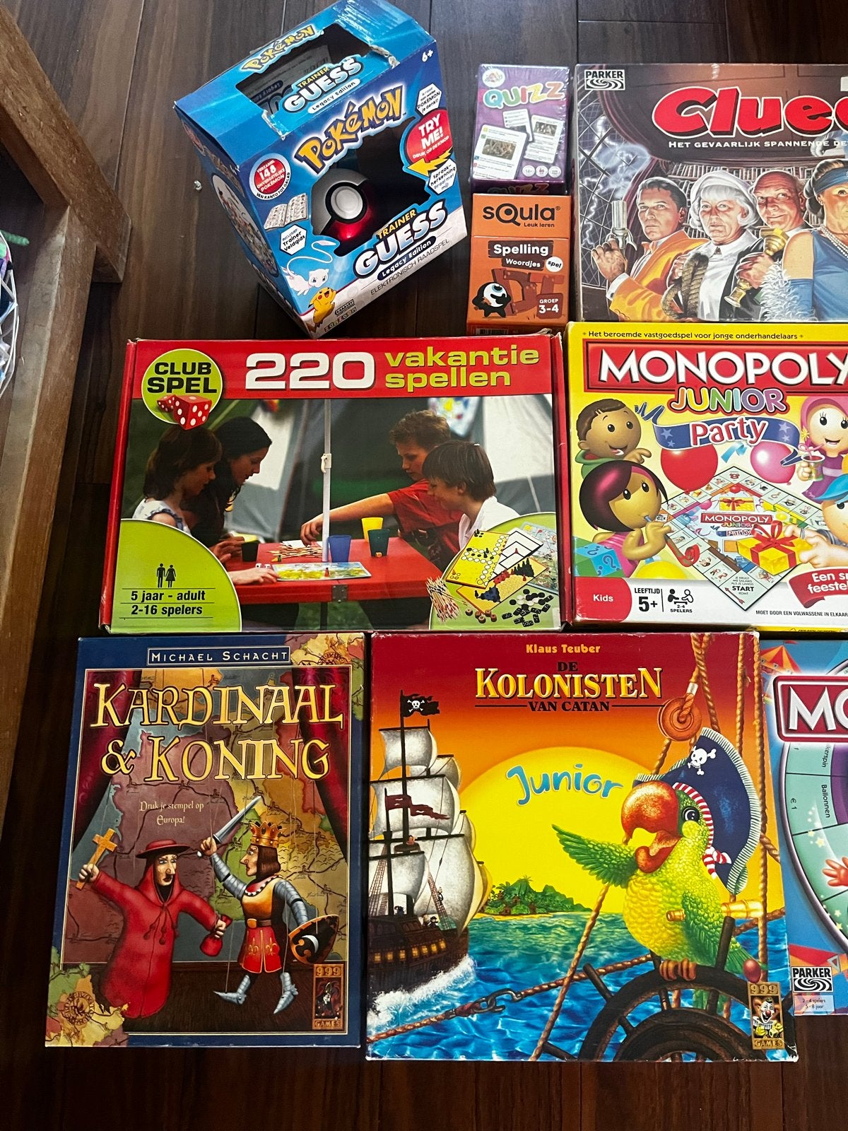 Diverse kinder spelletjes - Bordspellen en meer, Een of twee spelers, Ophalen of Verzenden, Gebruikt