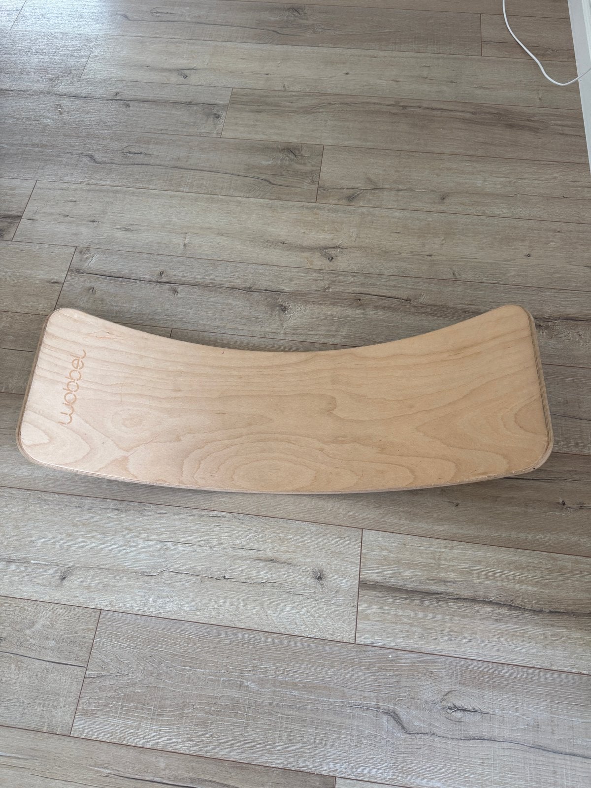 Wobbel Board - Natuurlijk Houten Balansbord voor Kinderen, Ophalen, Gebruikt, Rij- of Hobbelspeelgoed