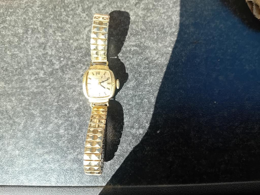 Pontiac dames Vintage horloge, Overige merken, Gebruikt, Polshorloge, Ophalen of Verzenden