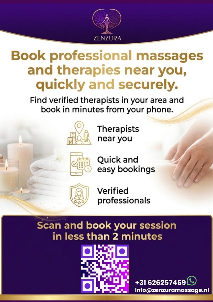Professional massage therapists in Rotterdam - Zenzura, Ontspanningsmassage