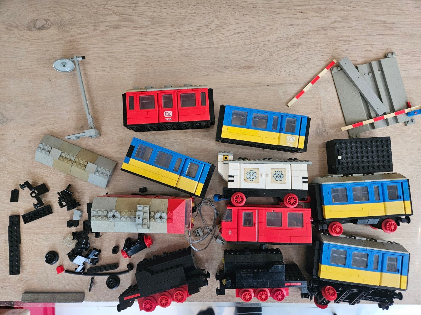 Lego 12V trein. (7725, 7710), Ophalen of Verzenden, Gebruikt