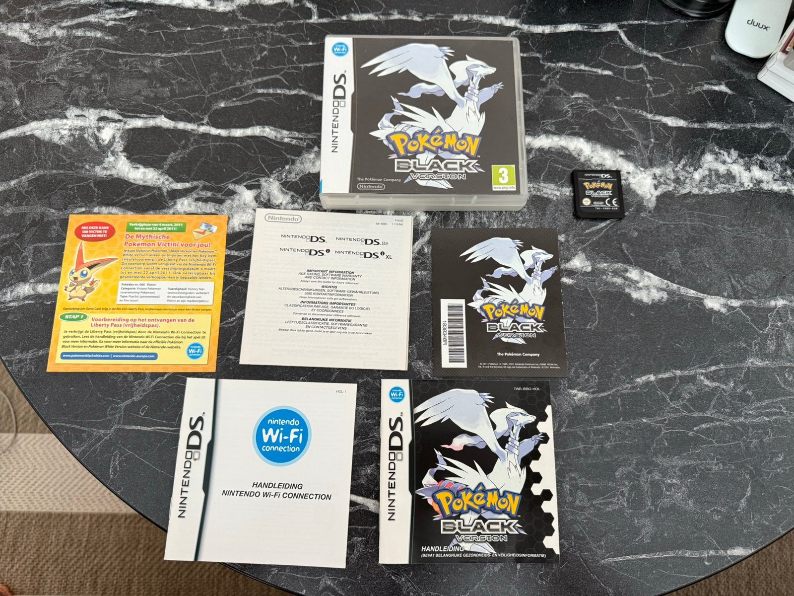 Pokemon Black (DS), Avontuur en Actie, 1 speler, Ophalen of Verzenden, Zo goed als nieuw