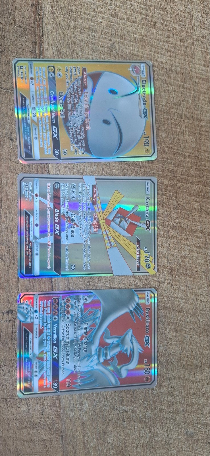 3 pokemon kaarten, Ophalen of Verzenden, Gebruikt, Meerdere kaarten