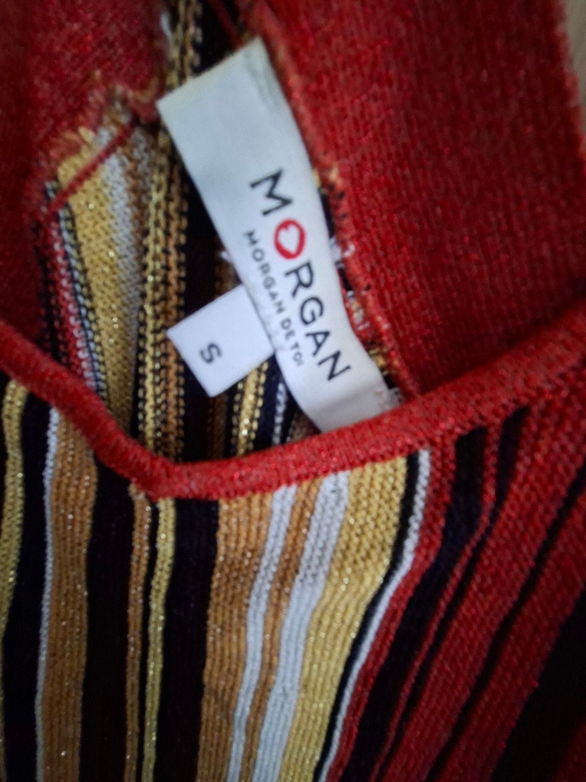 Morgan top, Zo goed als nieuw, Rood, Morgan, Ophalen of Verzenden