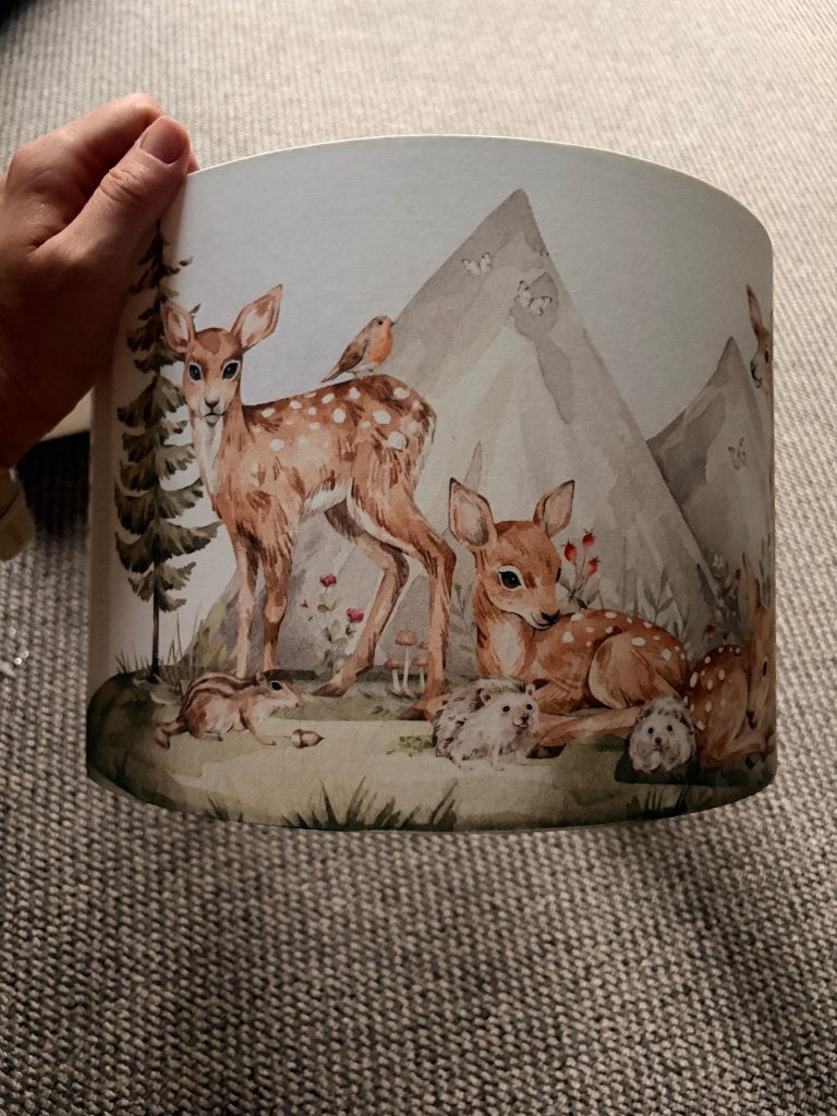 Hele mooie Lamp kind bosthema, Kinderen en Baby's, Overige merken, Ophalen of Verzenden, Zo goed als nieuw, Ophangbaar