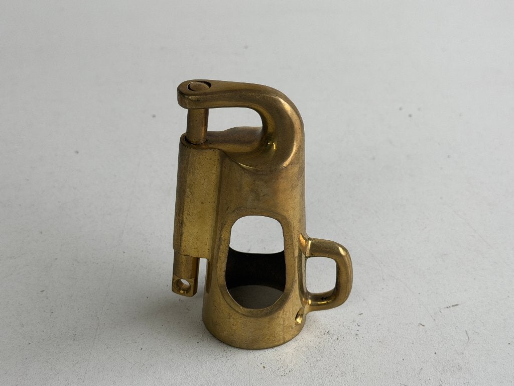 Bronzen / messing spinnaker-giekbeslag 39 mm NIEUW, Ophalen of Verzenden, Nieuw, Lijn of Blok