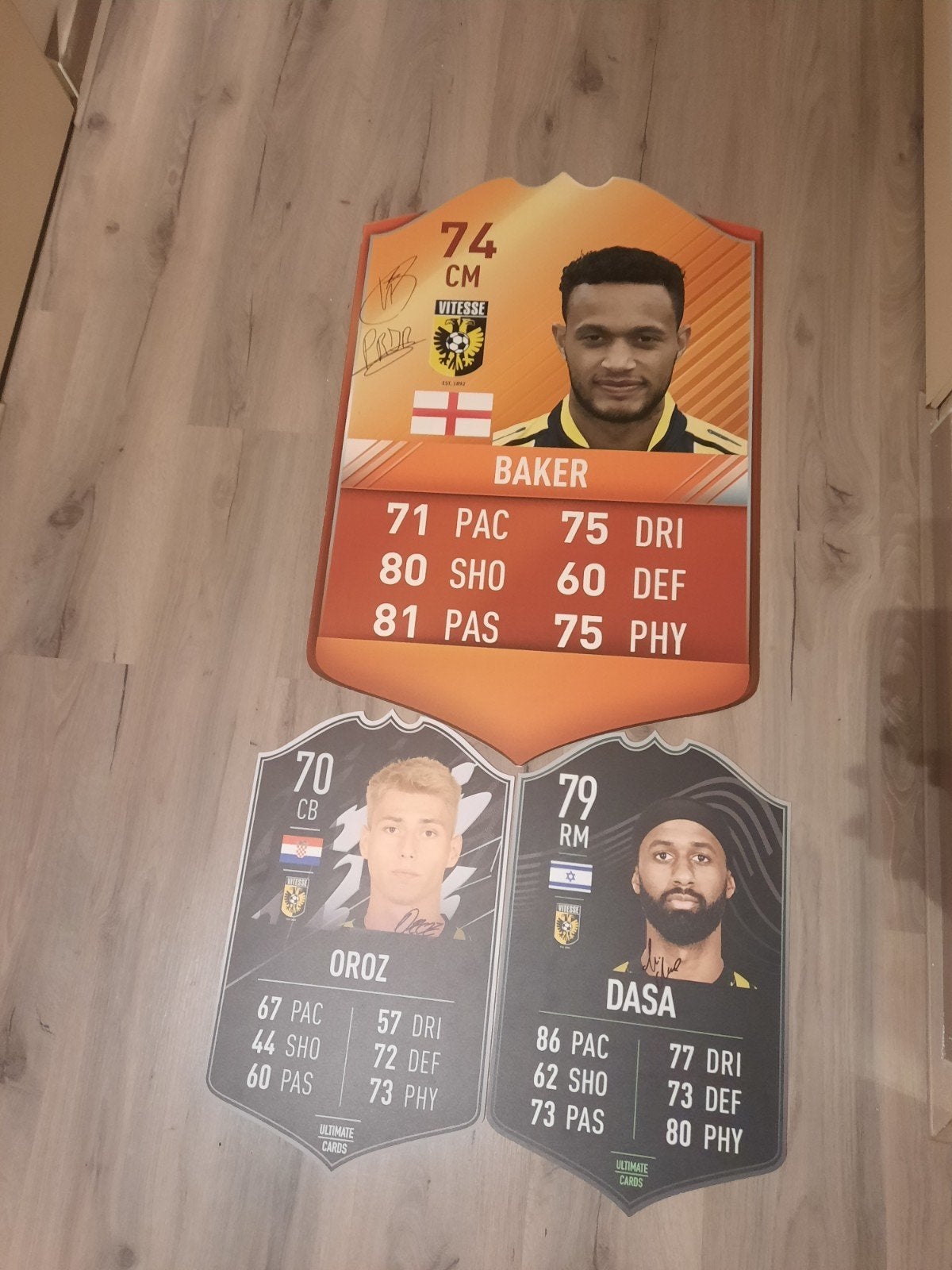 fifa kaarten vitesss, Ophalen of Verzenden, Vitesse, Poster, Plaatje of Sticker